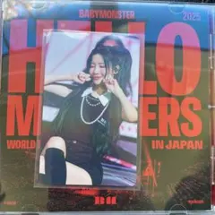 babymonster ベビモン　アサ　ライブ　CD トレカ