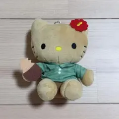 【新品未使用】ホノルルクッキー ハローキティ ぬいぐるみチャーム 日焼けキティ