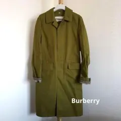 BURBERRY BRIT バーバリー トレンチコート メンズ カーキ Sのサムネイル