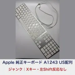 Apple 순정 키보드 A1243 US 배열 고장·부품용