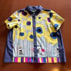【極美品】アルベロベロ　30周年　ブラウス　アリさんと一緒に？のサムネイル