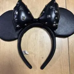 ディズニー スタッズ付きミッキー耳カチューシャ