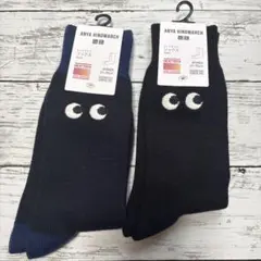 ユニクロ×アニヤ・ハインドマーチ ヒートテックソックス23~25cm 2点セット