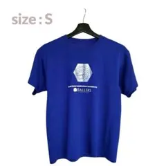 バスケ　Tシャツ　青　Sサイズ
