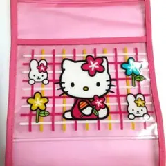 サンリオ　1998年　ハローキティ　ウォールポケット　ピンクのサムネイル