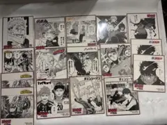 【バラ売り可】ジャンプフェア アニメイト 特典 ミニ色紙 まとめ売り