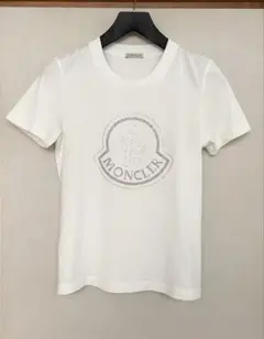 昇*築様 モンクレール　ラインストーンロゴTシャツ　Mのサムネイル
