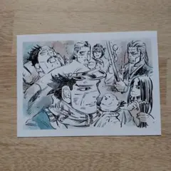 ゴールデンカムイ　イラストカード　ポストカード　非売品