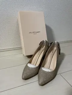 【新品未使用】JILLSTUART グリッターゴールド ハイヒール