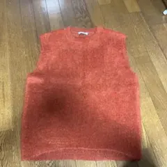 MARW UNITED ARROWS ノースリーブセーター オレンジ