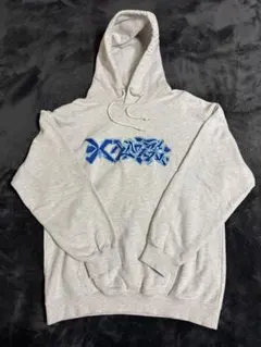 XLARGE×STASH コラボ フーディー L アッシュ