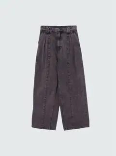 yoke DENIM WIDE-LEG BAGGY PANTS サイズ1のサムネイル
