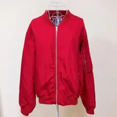 再出品☆ PUNYUS ビッグMA-1 赤 レッド SIZE 2 … ♡