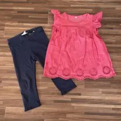 ♡Tシャツ&H&Mレギンスセット♡130㎝