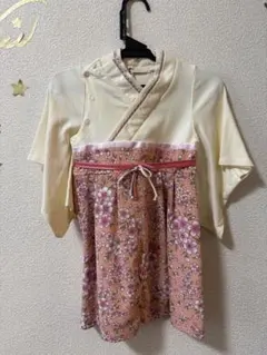 スウィートマミー　袴ロンパース　女の子　お食い初め　80