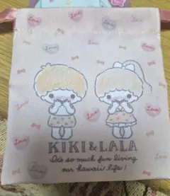 プチ巾着　リトルツインスターズ柄