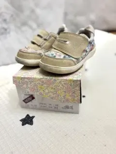 イフミー、フラワー柄 スニーカー 14.5cm