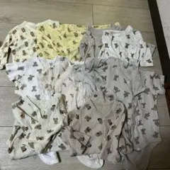 クマ柄ロンパース 10点セット