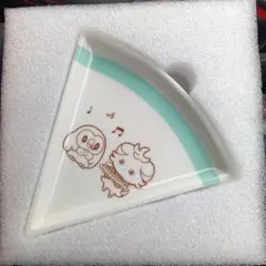 ポケピース　一番くじ　G賞ピザ型プレート　モクロー・ニャスパー