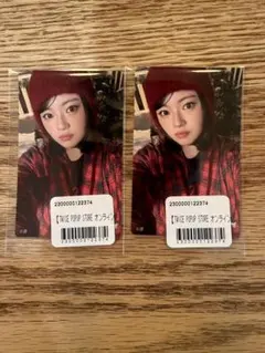 TWICE オンラインくじ ステッカー　ジョンヨン　2枚