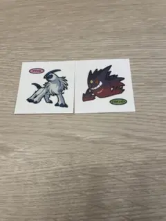 ポケモンパンシール アブソル ゲンガー2点セット
