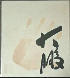 大相撲 手形 横綱 【鶴竜】直筆 - メルカリ