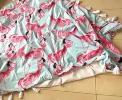 フラミンゴ　ブランケット　ハワイ