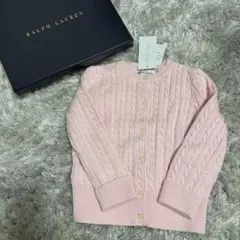 Ralph Lauren ピンク カーディガン