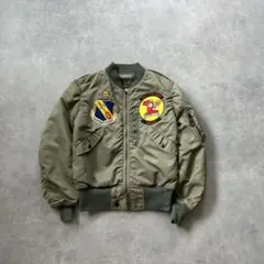 リアルマッコイズ L-2B フライトジャケット XS セージ 334th パッチ