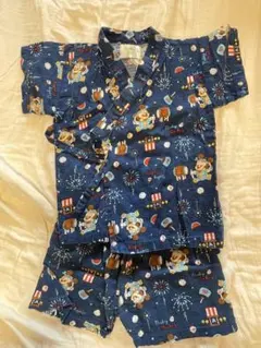 Disney baby 甚平 花火柄 90cm