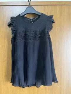 ZARA ノースリーブ ブラウス　レース