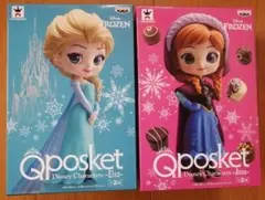 Qposket エルサ アナ 2体セット