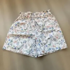 UNIQLOユニクロ　花柄 ハーフパンツ　160cm