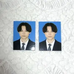 SixTONES 松村北斗 田中樹SixTONES 証明写真 厚紙 デタカ