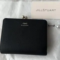 【美品】JILLSTUART黒 ブラック 二つ折り財布 JILL STUART（ジルスチュアート） 【正規販売店】JILL STUART