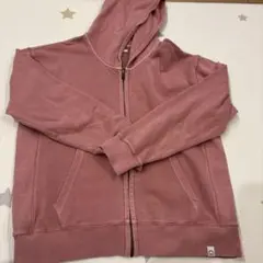 BAYFLOW フルジップパーカー ピンク