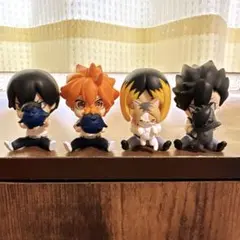 ハイキュー かくれんぼフィギュア 日向翔陽 影山飛雄 黒尾鉄朗 孤爪研磨 コンプ