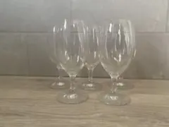クリアガラス ワイングラス 5個セット