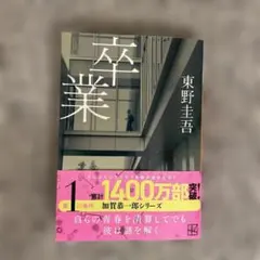 卒業 東野圭吾 加賀恭一郎シリーズ