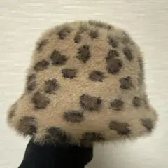 ヒョウ柄 バケットハット