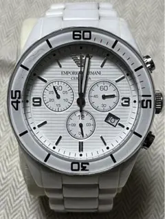 アルマーニ　クロノグラフ腕時計