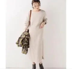 スロープイエナ　ヘビーランダムフライスワンピース