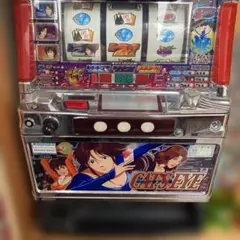 CAT'S EYE スロットマシン　初代キャッツアイ　パチスロ スロット実機 オリンピア「パチスロ キャッツ・アイ」の筺体＆スペック＆情報