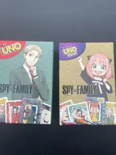 未開封品　マクドナルド　ハッピーセット　スパイファミリー　UNO