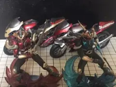 仮面ライダー、バイク(2体セット)