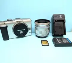 極美品】ミラーレスカメラE-PL1s 標準ズームレンズセット - メルカリ