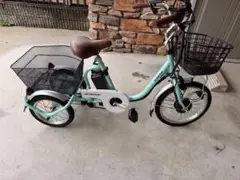 名古屋】ブリヂストン 電動アシスト 三輪車 ミントグリーン - メルカリ