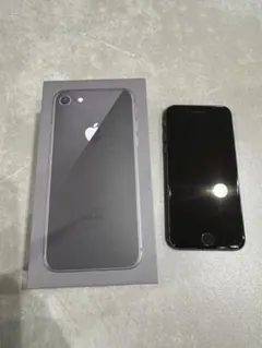 iPhone8 64GB スペースグレイ 箱あり - メルカリ