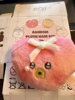 BT21ランダムヘアクリップRIBBONED YOU TATA ❤︎V