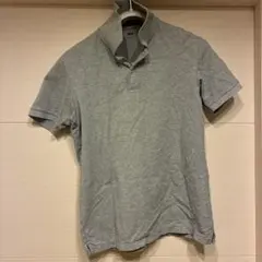 ユニクログレー ポロシャツ Mサイズ コットン